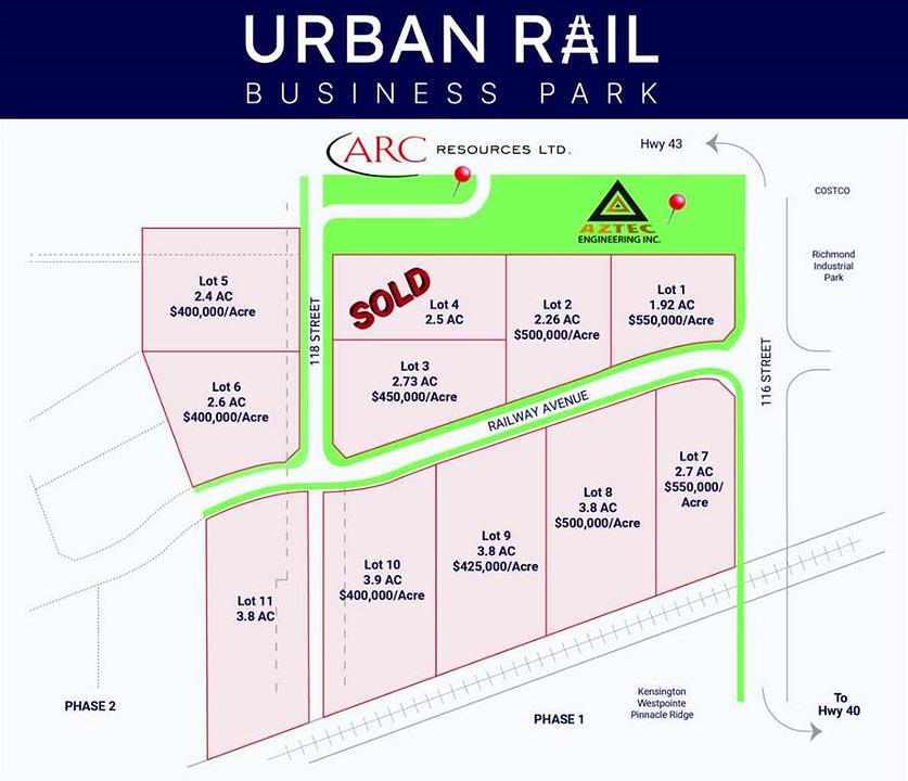 Lot 9 Railway Avenue, Grande Prairie, AB