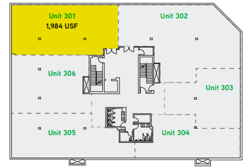 301 - 11611 107 Ave NW, Edmonton, AB floorplan