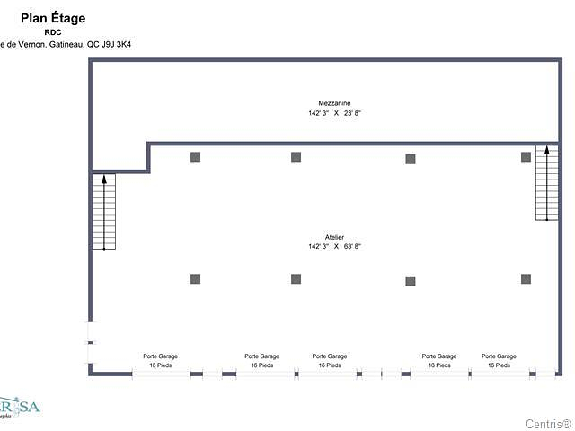 555 Rue de Vernon, Gatineau, QC floorplan