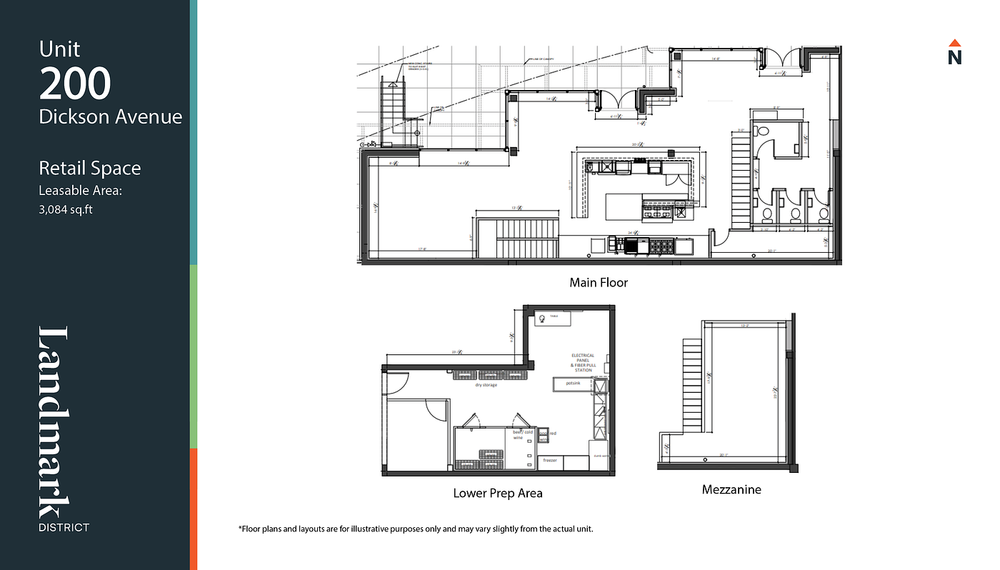 200 - 1615 Dickson Avenue, Kelowna, BC floorplan