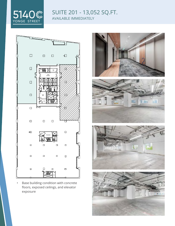 201 - 5140 Yonge Street, Toronto, ON floorplan