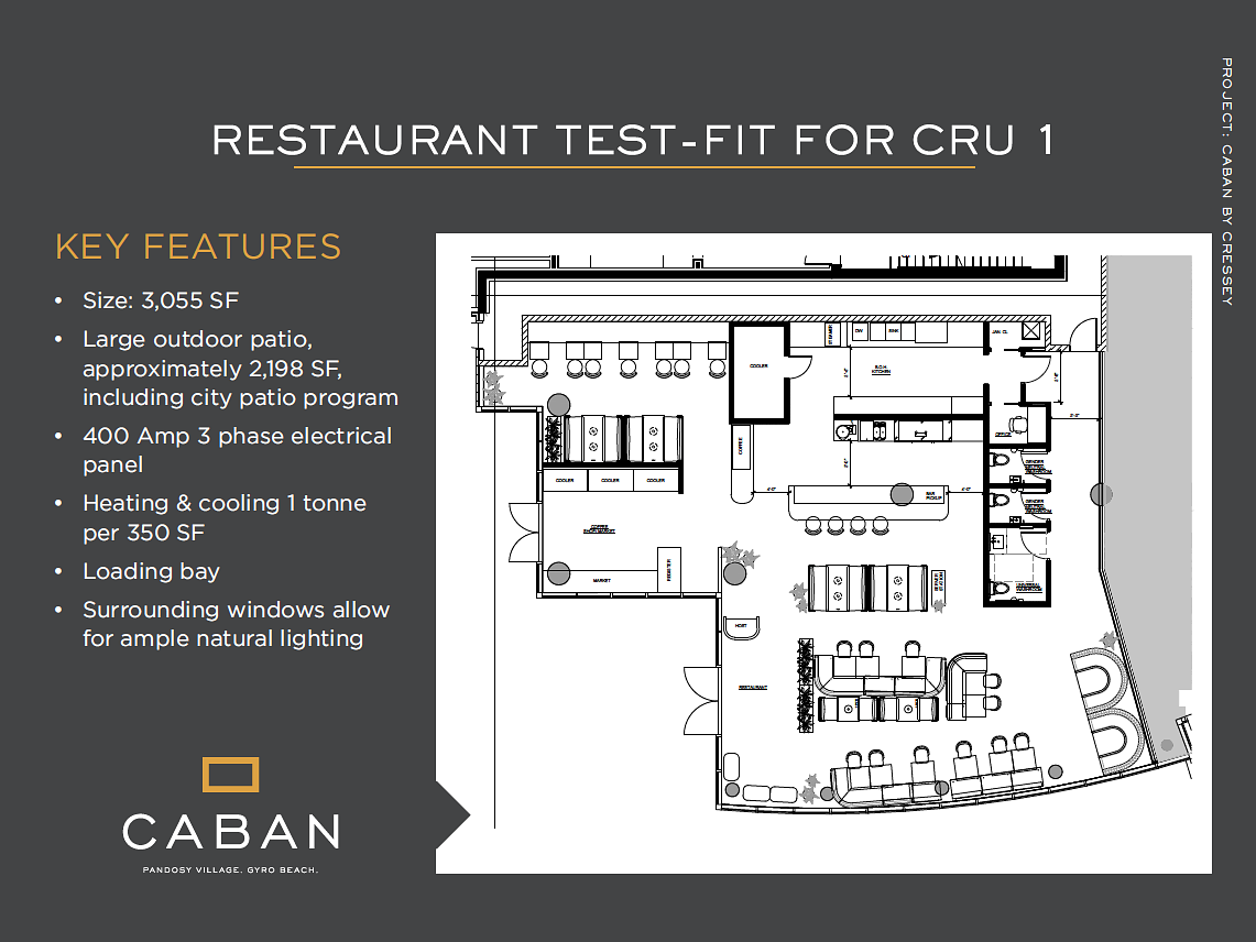 CRU 1 - 3413 Lakeshore Road, Kelowna, BC floorplan