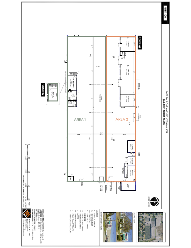 100 - Area 1 - 2481 Kaladar Ave, Ottawa, ON floorplan