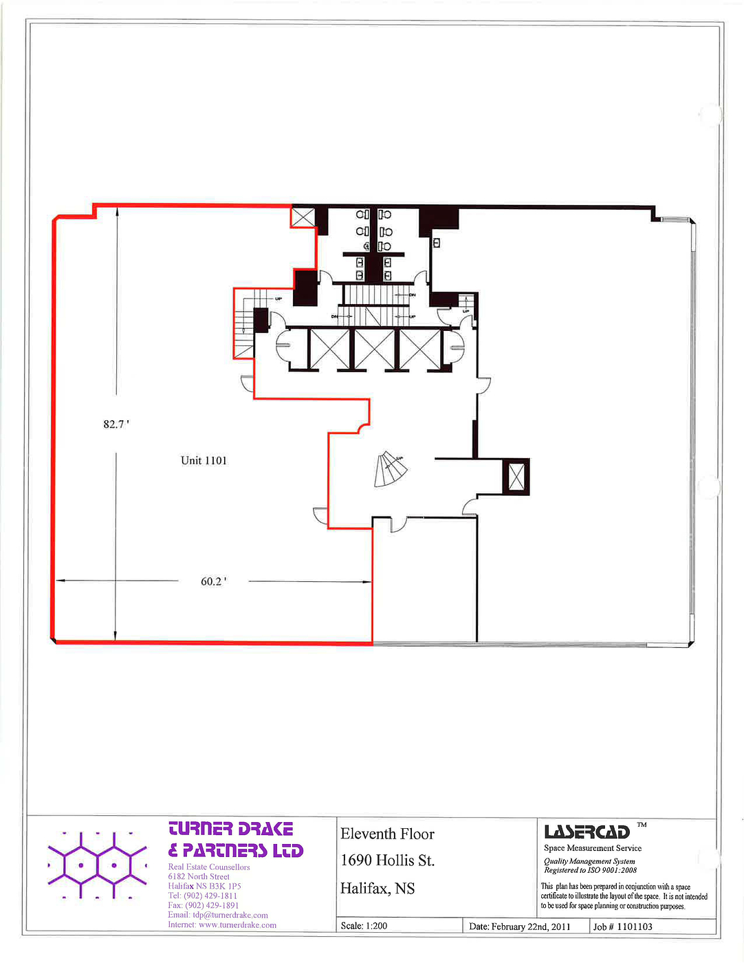All Units - 1690 Hollis St, Halifax, NS floorplan