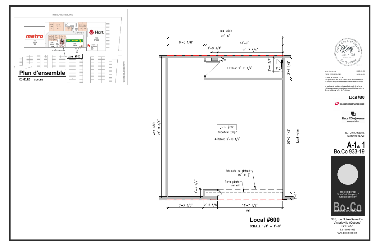 600 - 333 Côte Joyeuse, Saint-Raymond, QC floorplan