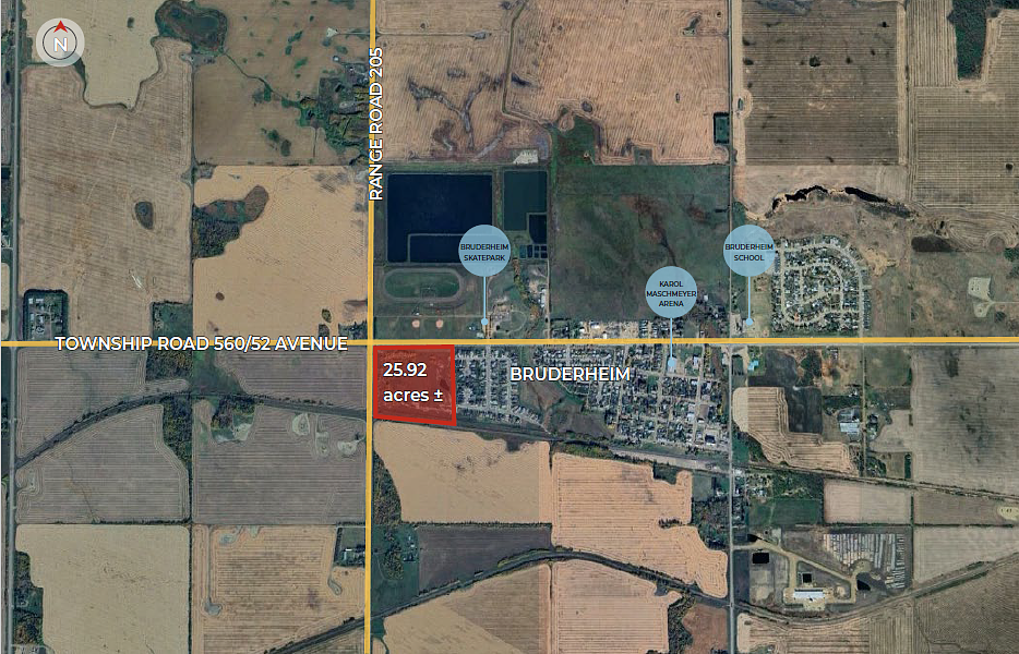 Range Road 205, Bruderheim, AB