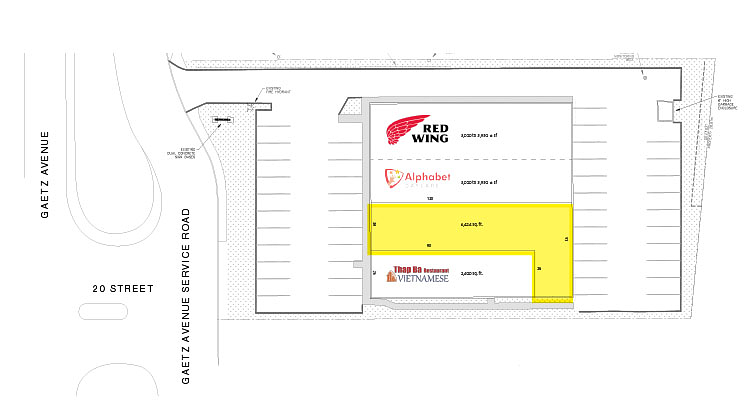 B - 2067 Gaetz Avenue, Red Deer, AB floorplan