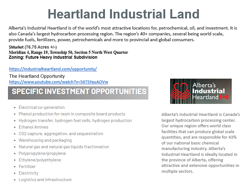 Lamont Industrial Park Land, Lamont County, AB
