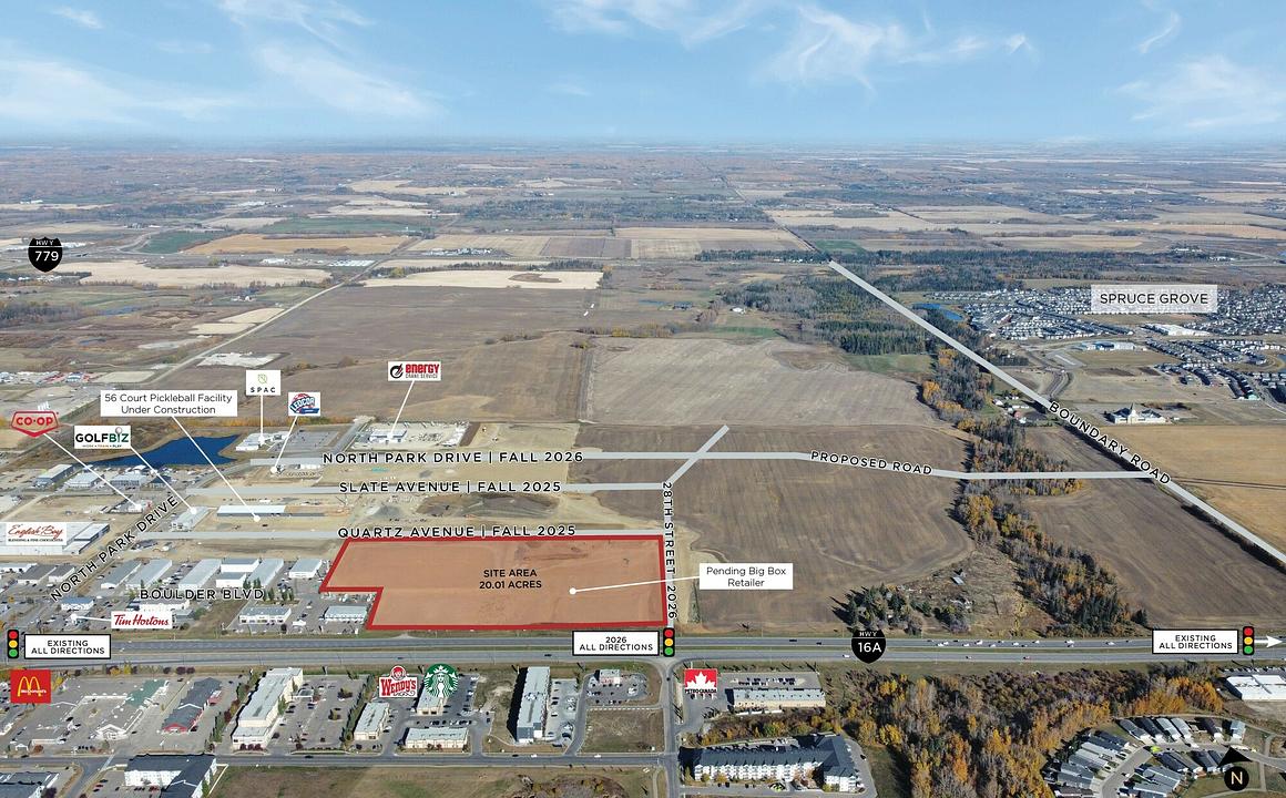 Highway 16A & Veterans Blvd, Stony Plain, AB