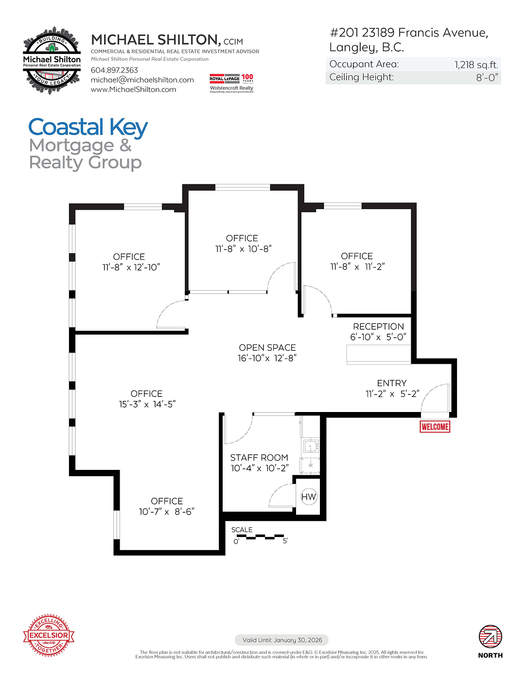 201 - 23189 Francis Avenue, Langley, BC floorplan