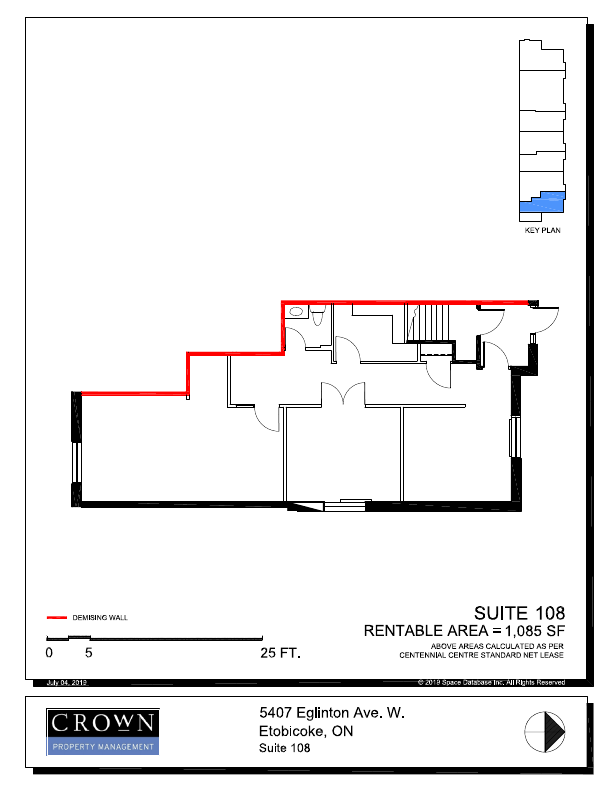 108 - 5407 Eglinton Avenue West, Mississauga, ON floorplan