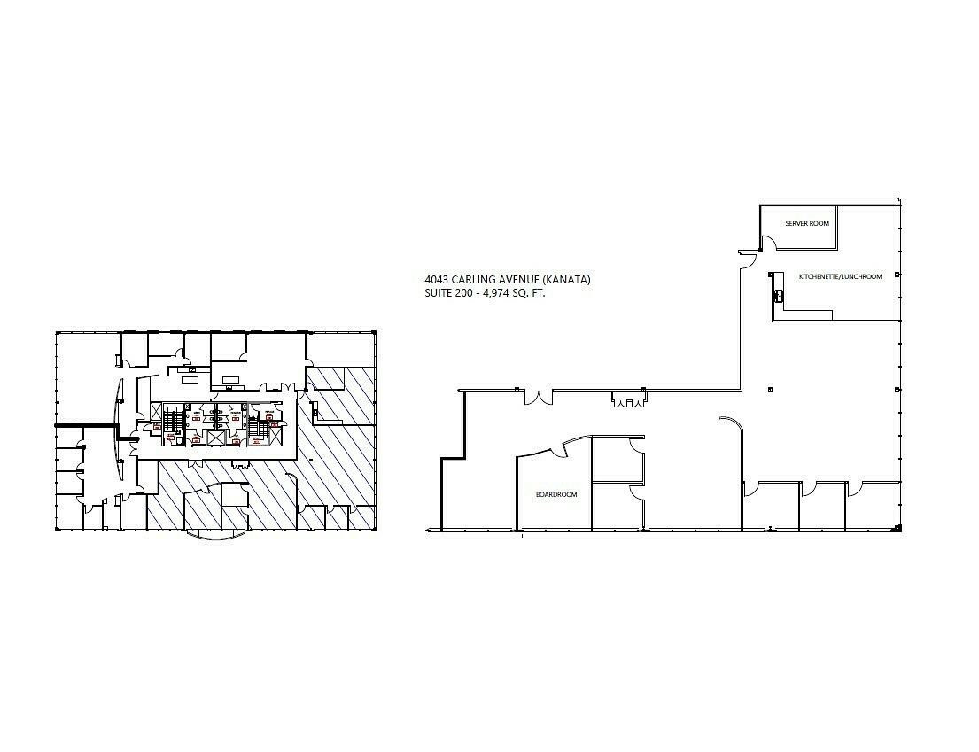200 - 4043 Carling Avenue, Ottawa, ON floorplan