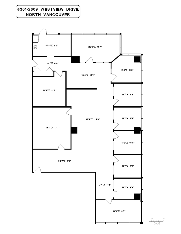 301 - 2609 Westview Dr, North Vancouver, BC floorplan