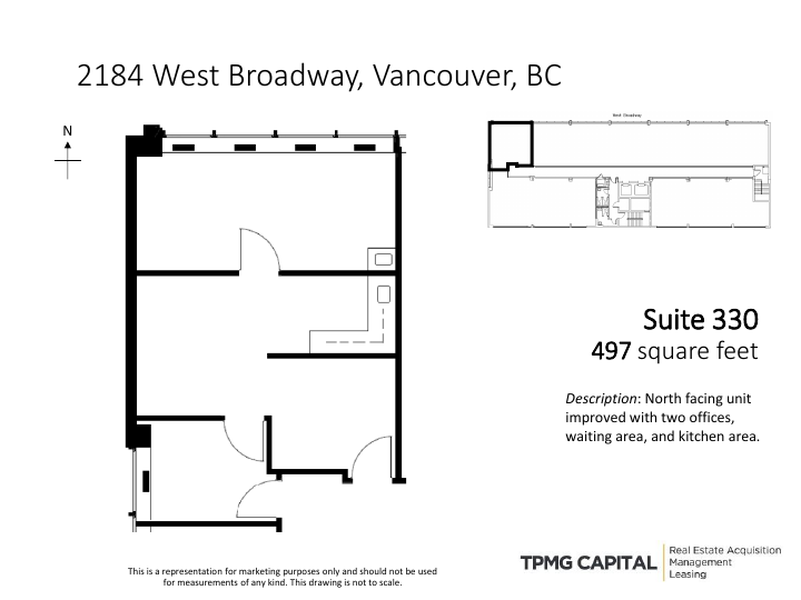 330 - 2184 West Broadway, Vancouver, BC floorplan