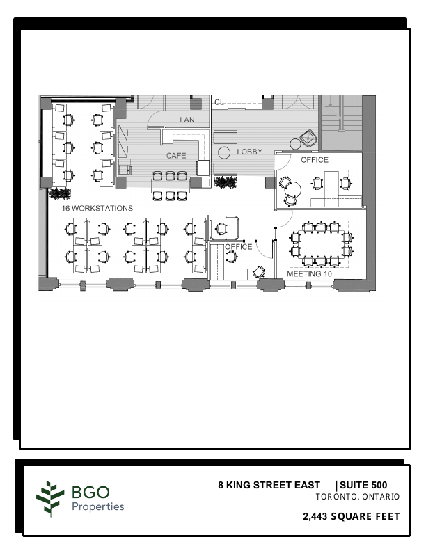 0500 - 8 King Street East, Toronto, ON floorplan