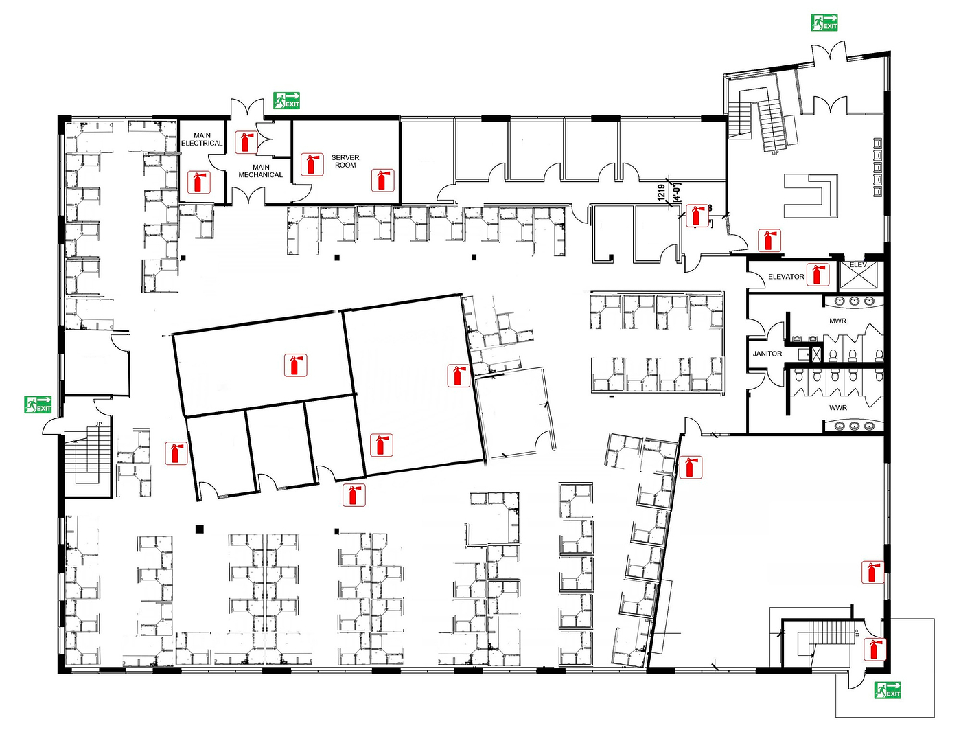 100 - 1st Floor - 31 Auriga Drive, Ottawa, ON floorplan
