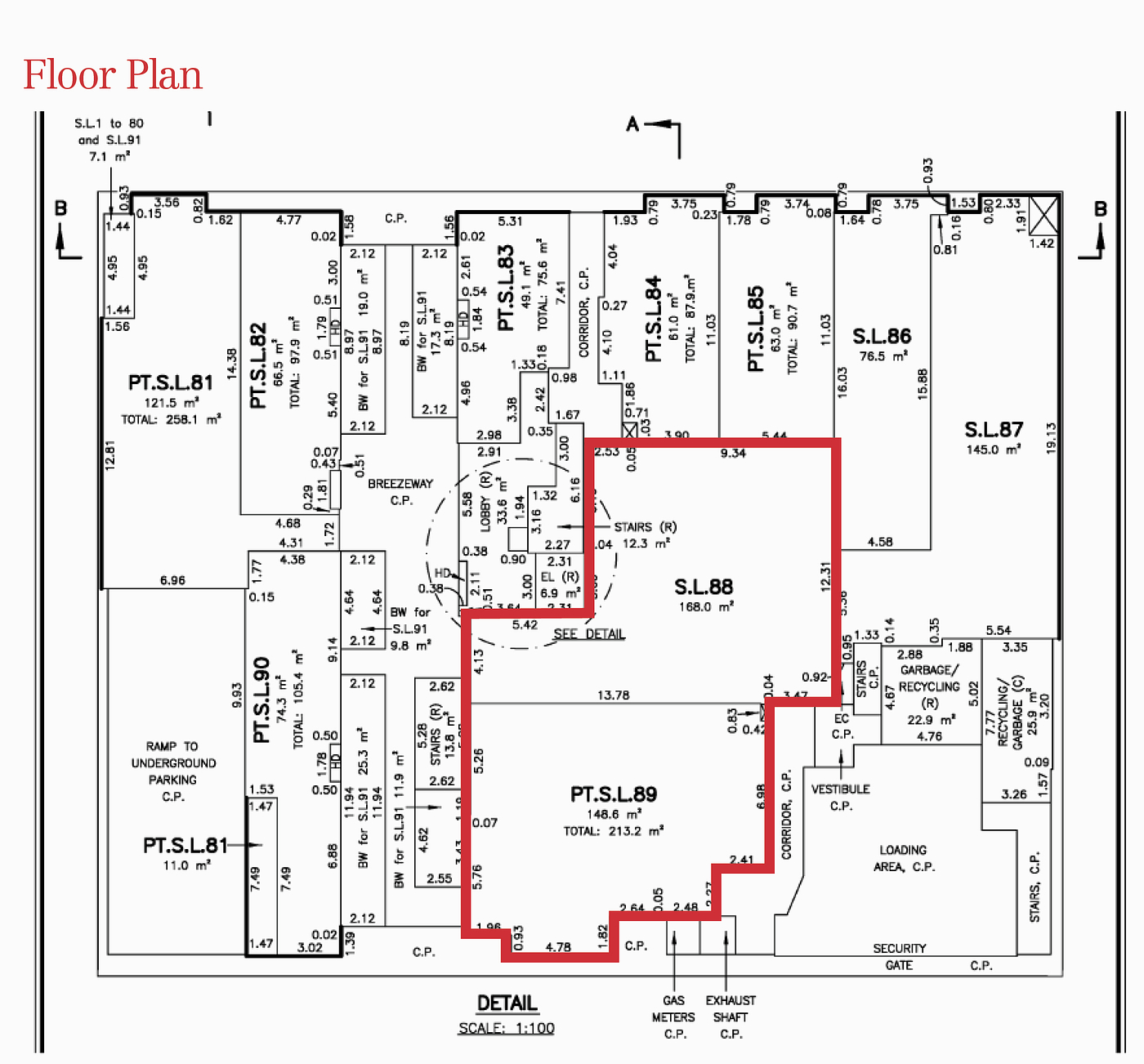120 - 138 East Hastings Street, Vancouver, BC floorplan