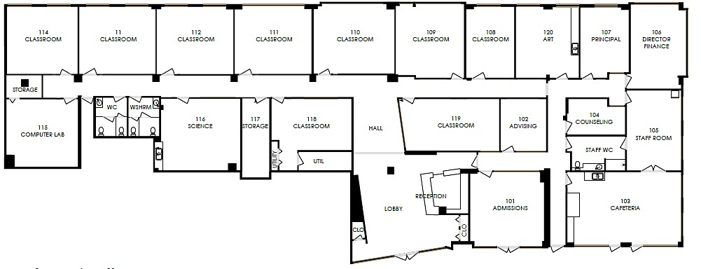 981 Nelson Street, Vancouver, BC floorplan
