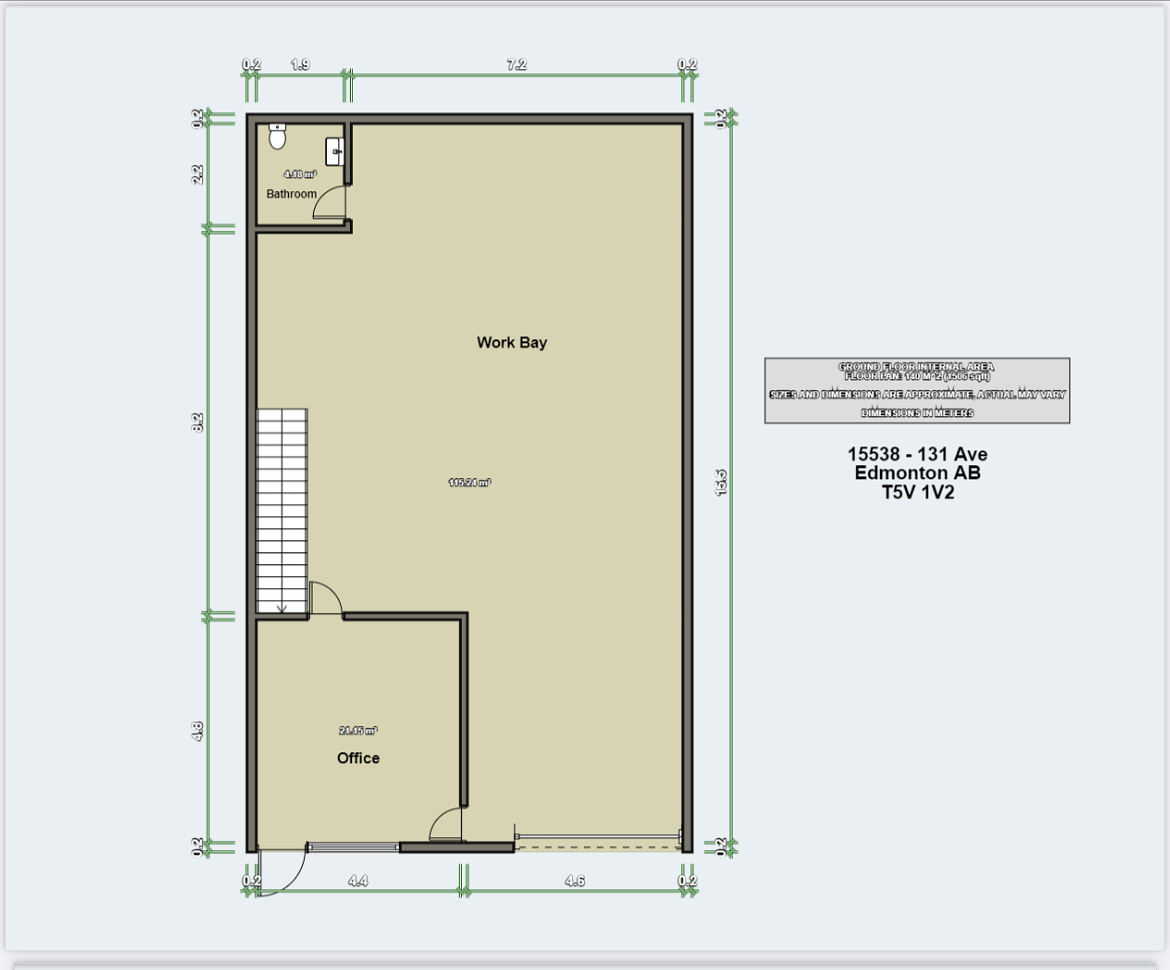 11 - 15538 131 Avenue Northwest, Edmonton, AB floorplan