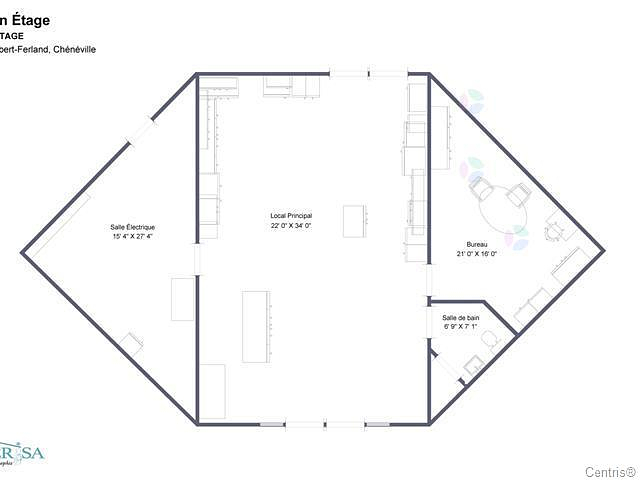 90 Rue Albert Ferland, Chénéville, QC floorplan