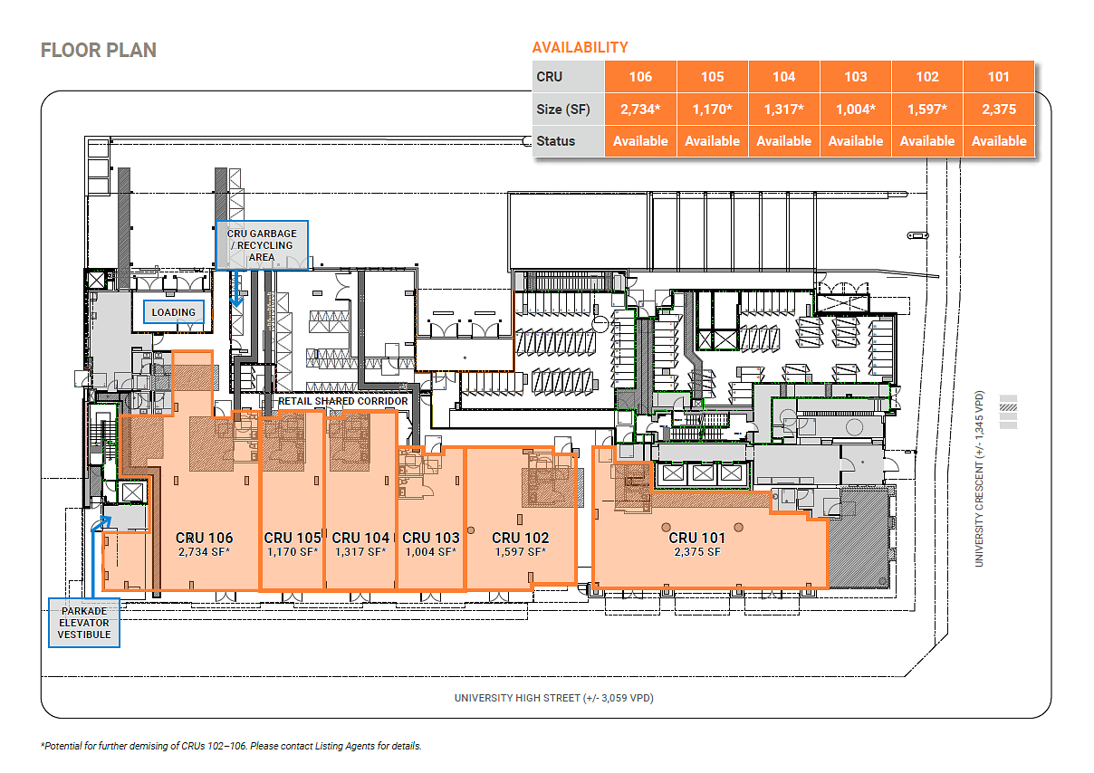 8955 University High Street, Burnaby, BC floorplan
