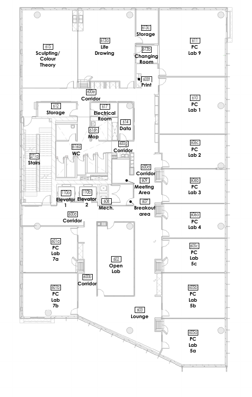 600 - 2808 Bradfield Court, Vancouver, BC floorplan