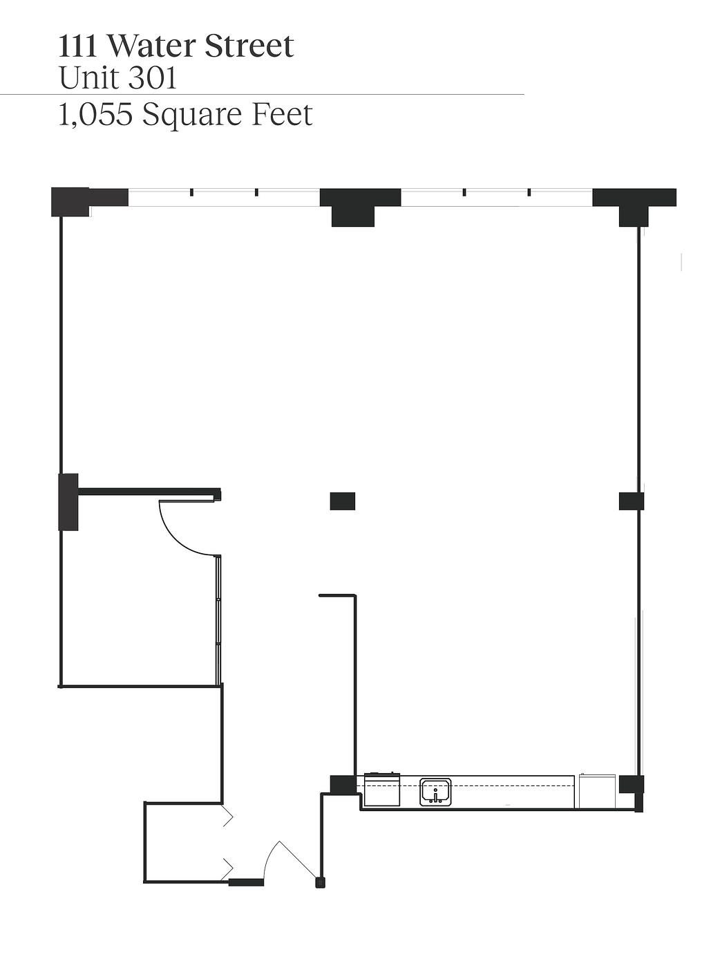 301 - 111 Water St, Vancouver, BC floorplan
