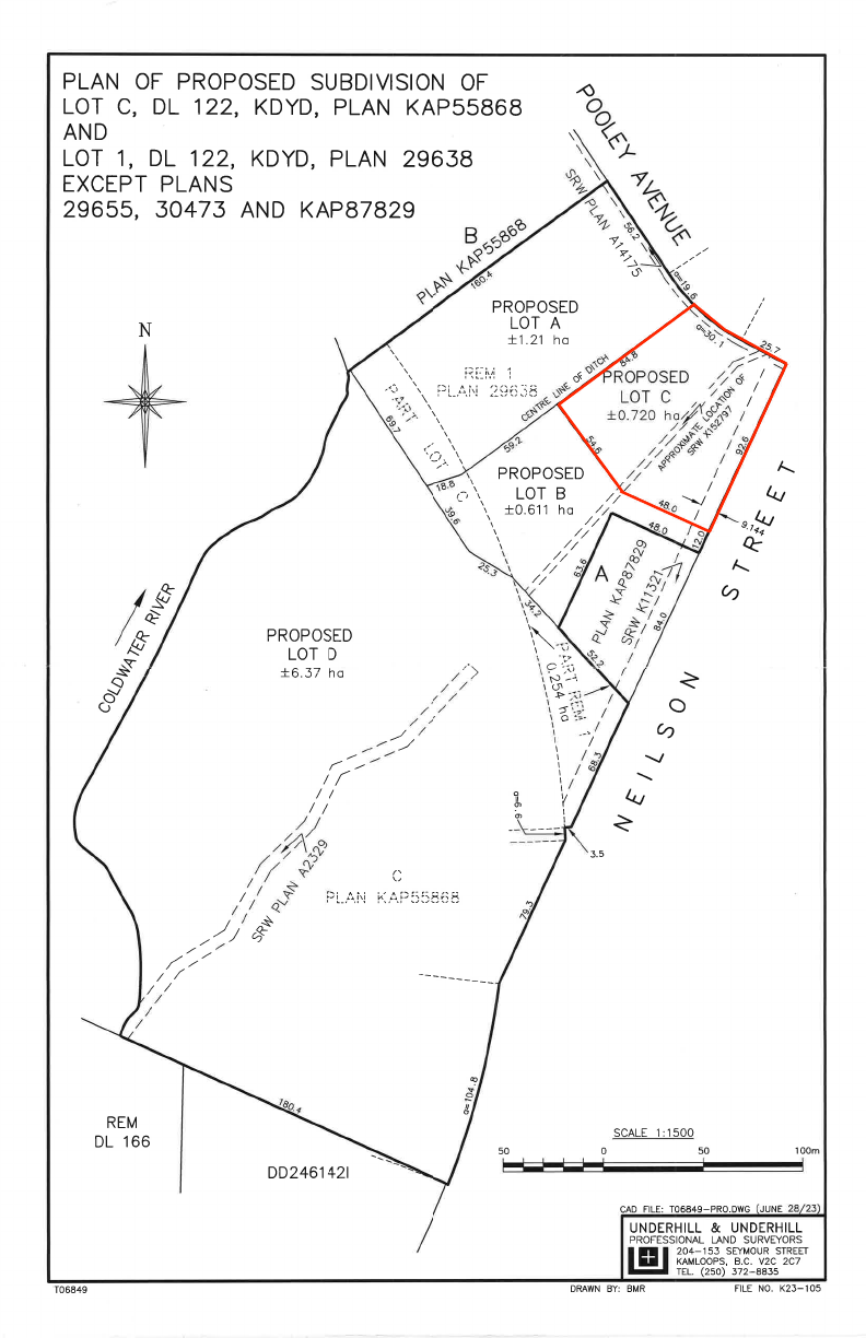 Proposed Lot C - 2900 Pooley Avenue, Merritt, BC floorplan