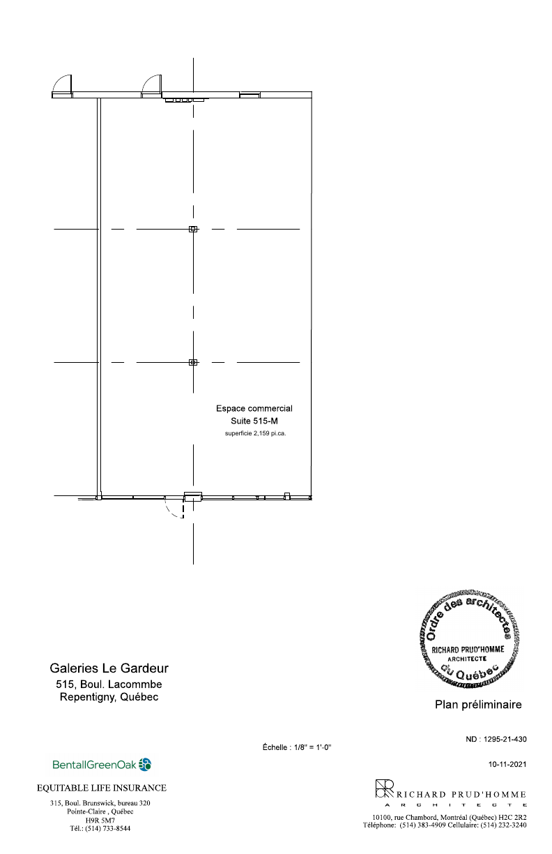 515-M - 515 Boulevard Lacombe, Repentigny, QC floorplan