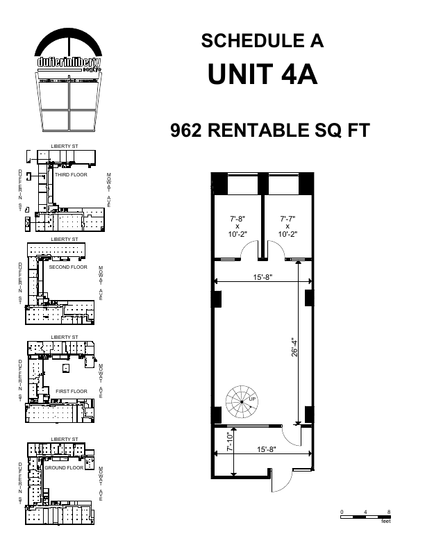 4A - 219D Dufferin Street, Toronto, ON floorplan