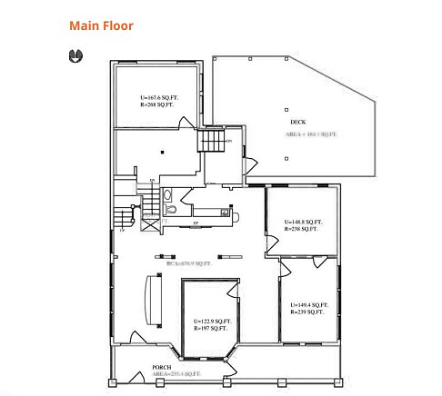 505 21 Avenue Southwest, Calgary, AB floorplan