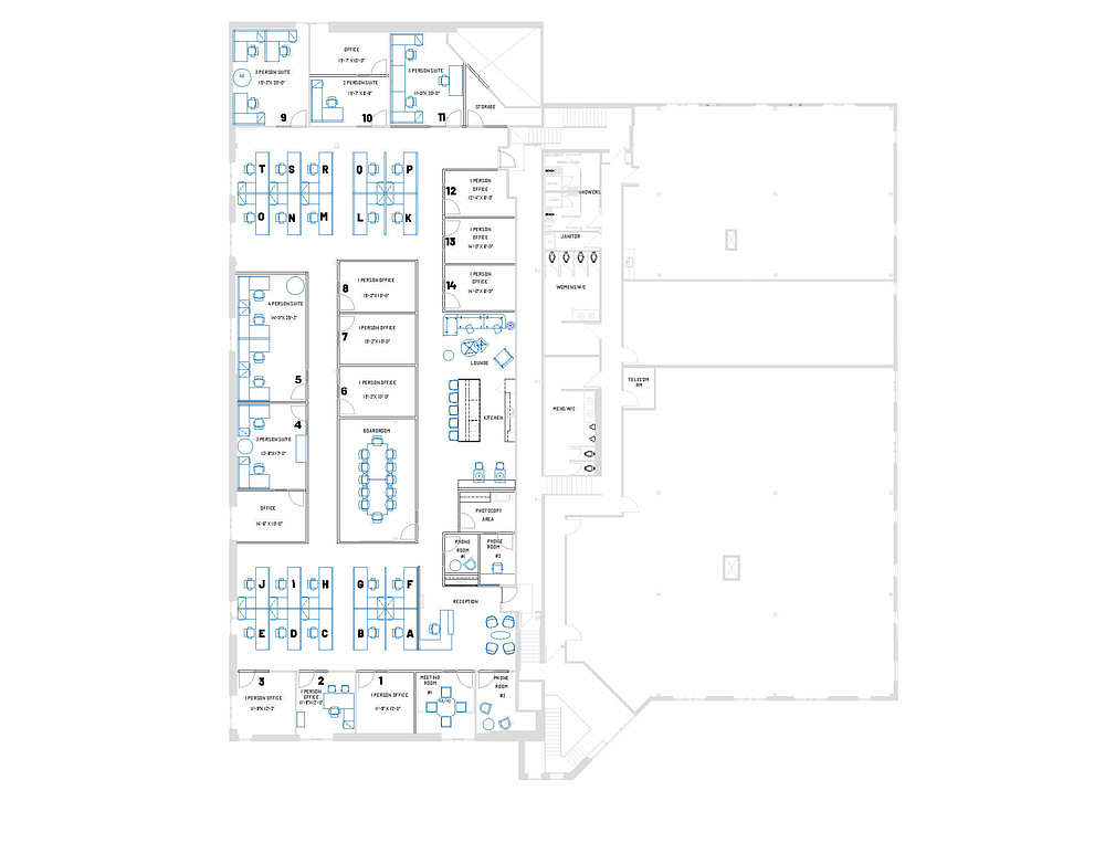 208 - Private Office - 62 Steacie Drive, Ottawa, ON floorplan