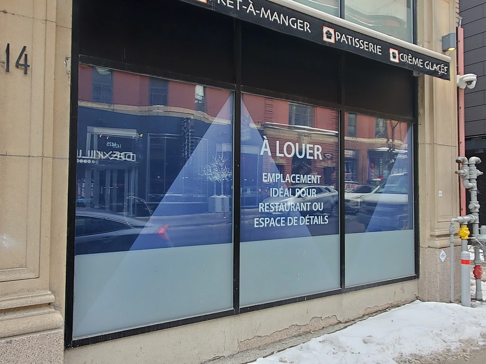 1414 Stanley Ground Floor Retail - 409-1410 Rue Stanley, Montréal, QC