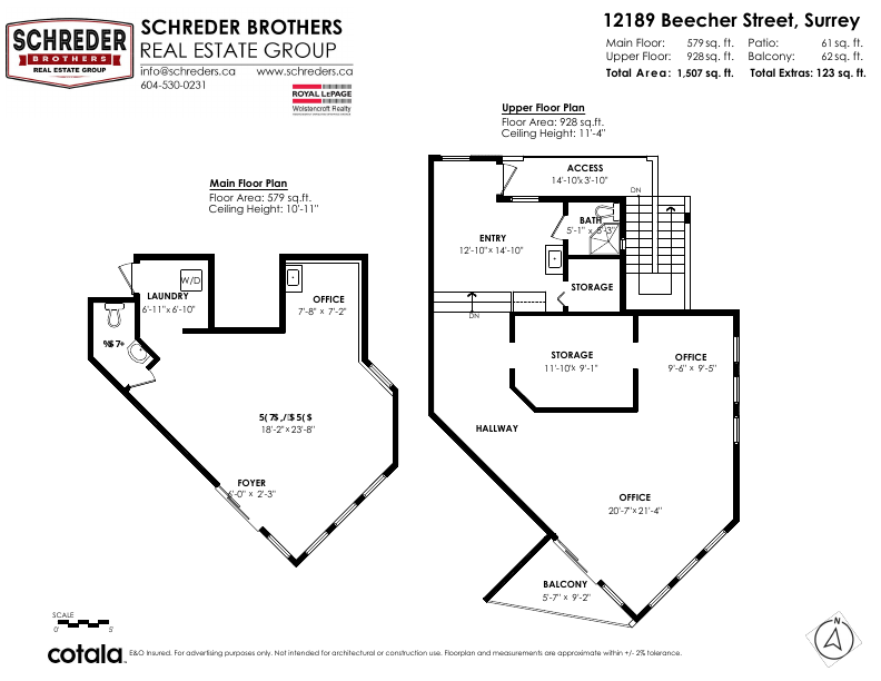 12189 Beecher Street, Surrey, BC floorplan