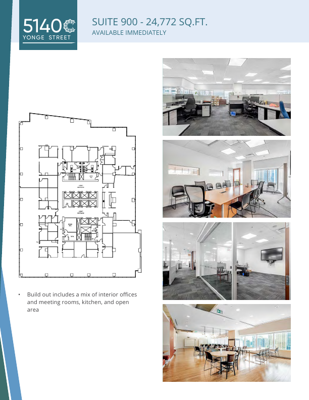900 - 5140 Yonge Street, Toronto, ON floorplan