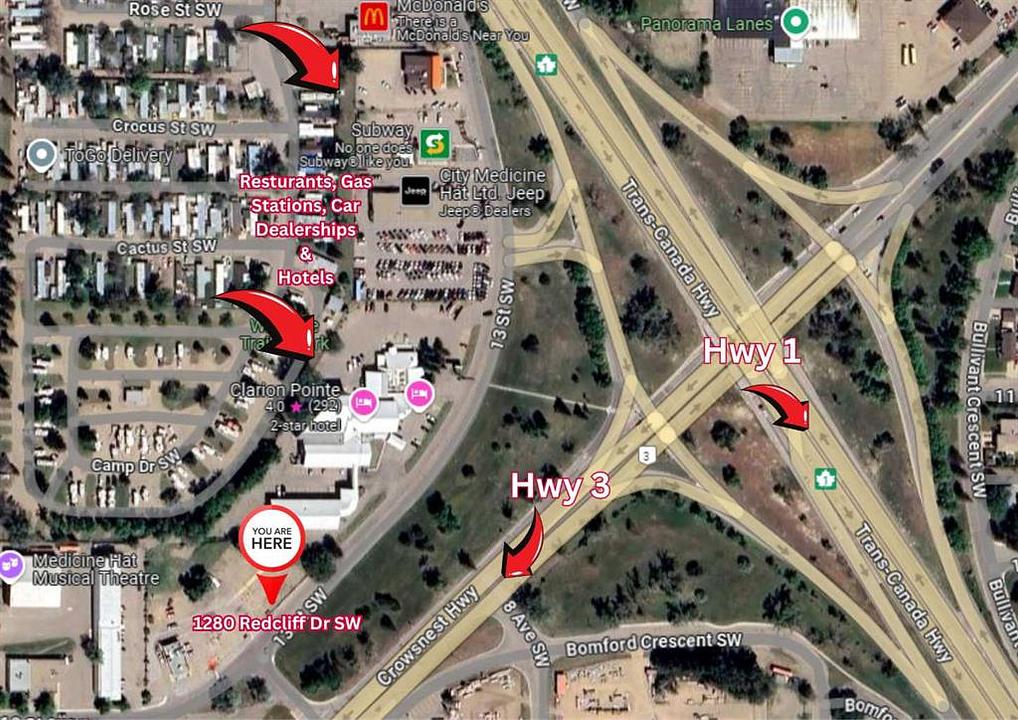 1280 Redcliff Drive Southwest, Medicine Hat, AB