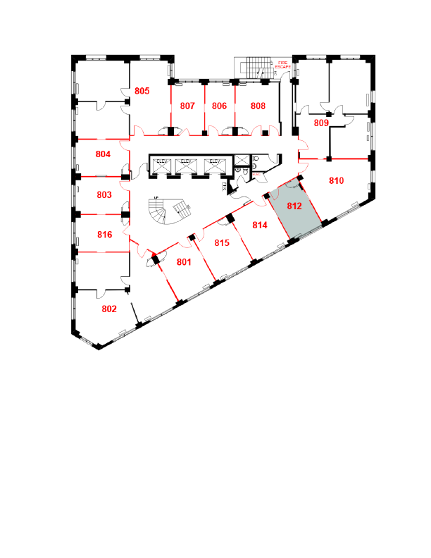 812 - 207 West Hastings Street, Vancouver, BC floorplan
