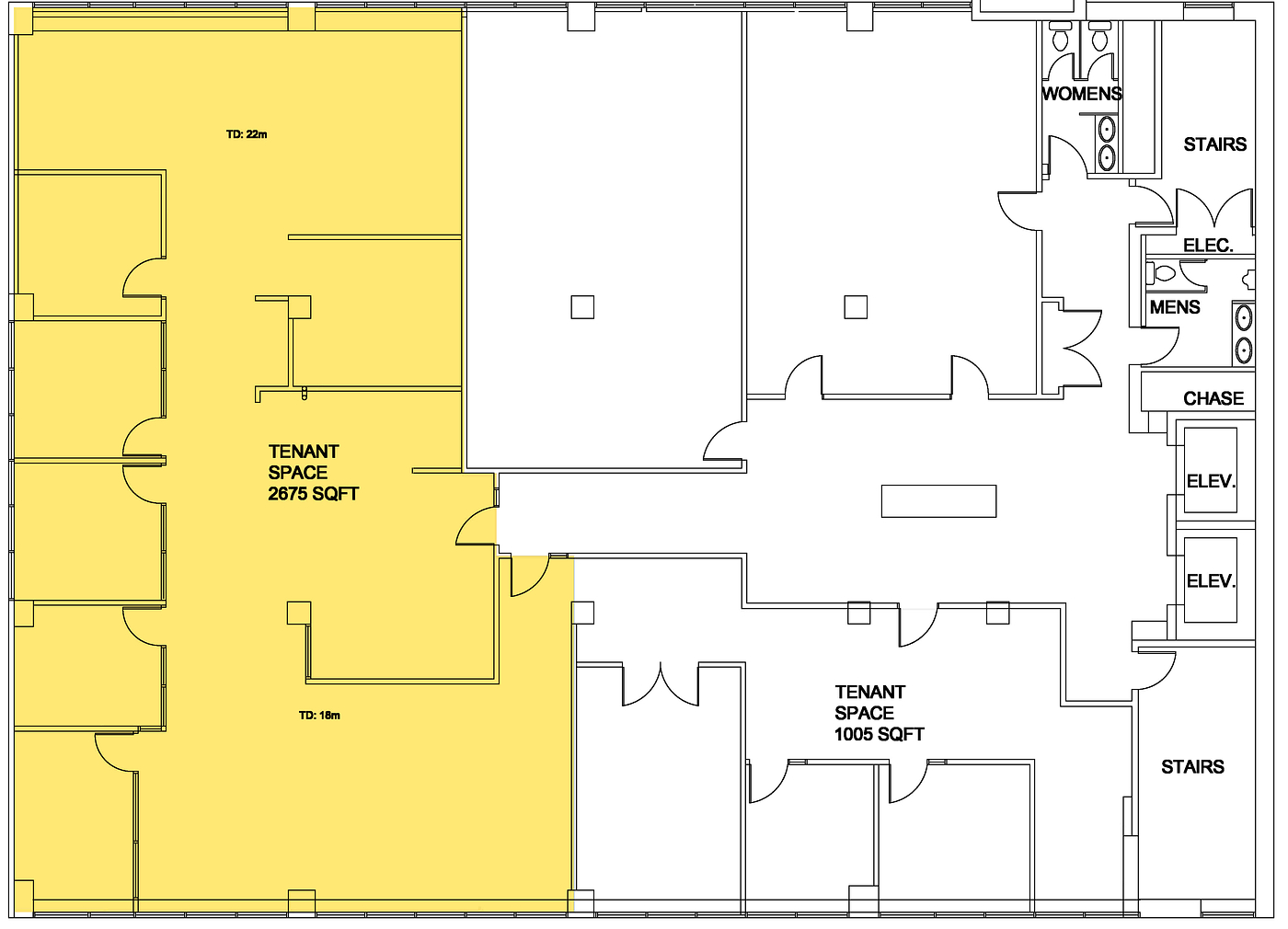400 - 230 22 Street East, Saskatoon, SK floorplan