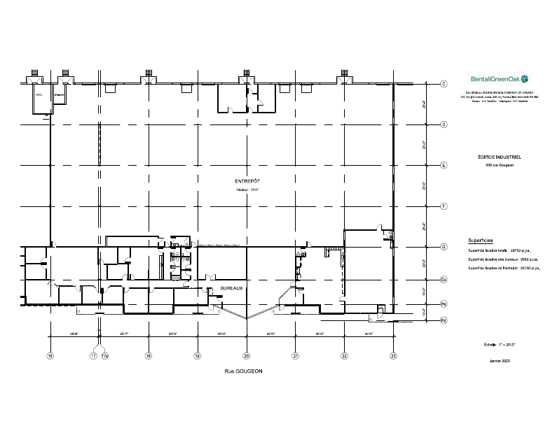 699 - 817 Rue Gougeon, Montréal, QC floorplan