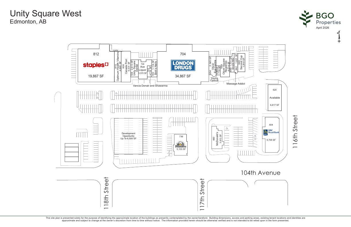 11620 - 11808 104 Avenue Northwest, Edmonton, AB floorplan