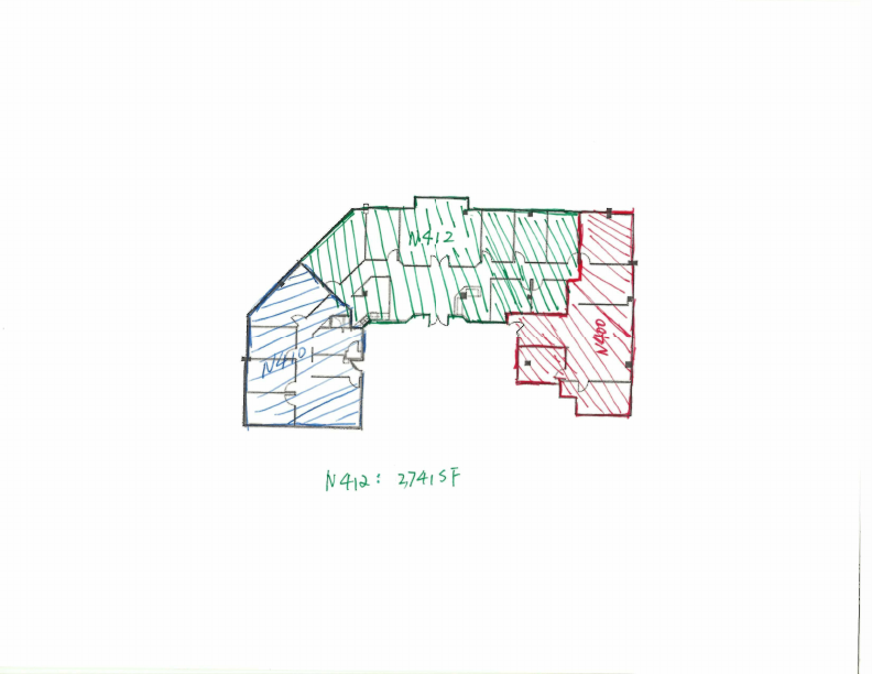 N412 - 5811 Cooney Rd, Richmond, BC floorplan