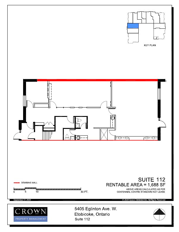 112 - 5405 Eglinton Avenue West, Toronto, ON floorplan