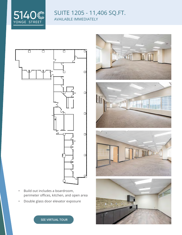 1205 - 5140 Yonge Street, Toronto, ON floorplan