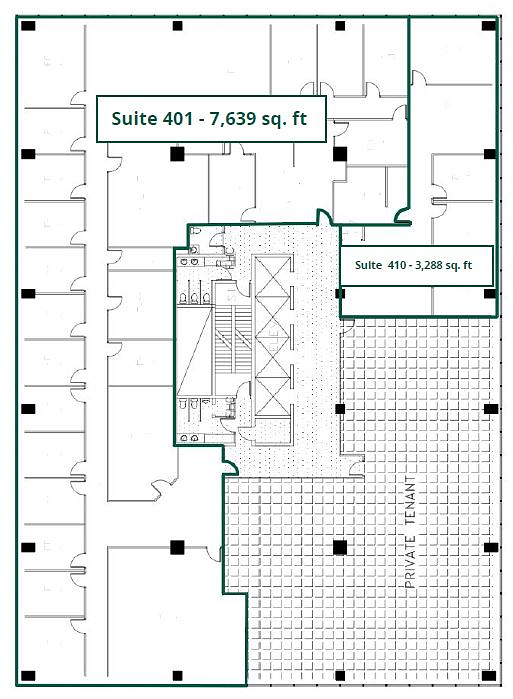 410 - 9942 108 Street Northwest, Edmonton, AB floorplan