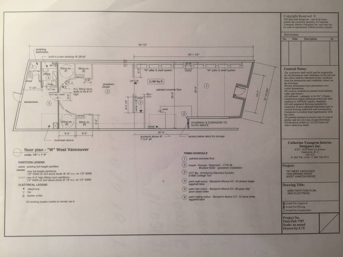 1543 Marine Drive, West Vancouver, BC floorplan