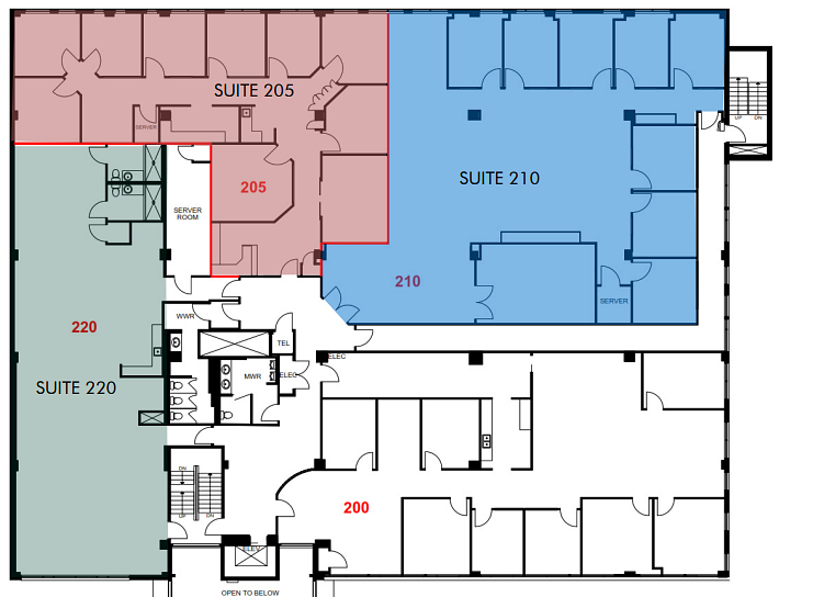 205 - 625 11 Ave SW, Calgary, AB floorplan