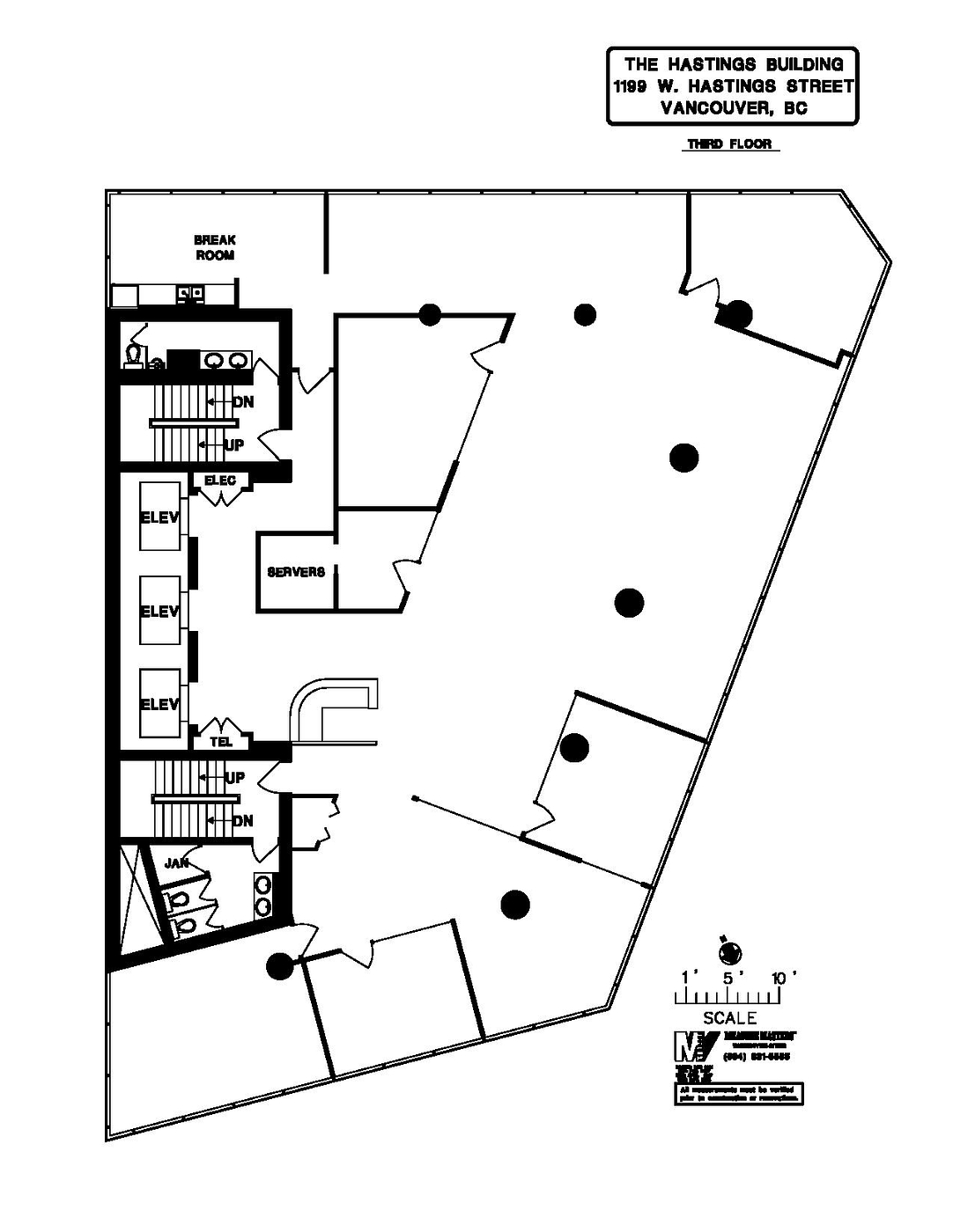 300 - 1199 West Hastings Street, Vancouver, BC floorplan