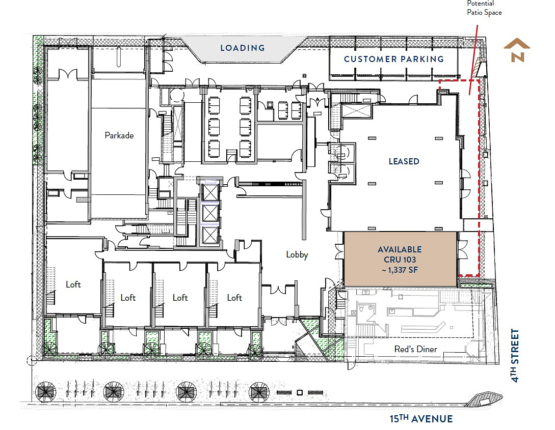 1409 4 Street Southwest, Calgary, AB floorplan