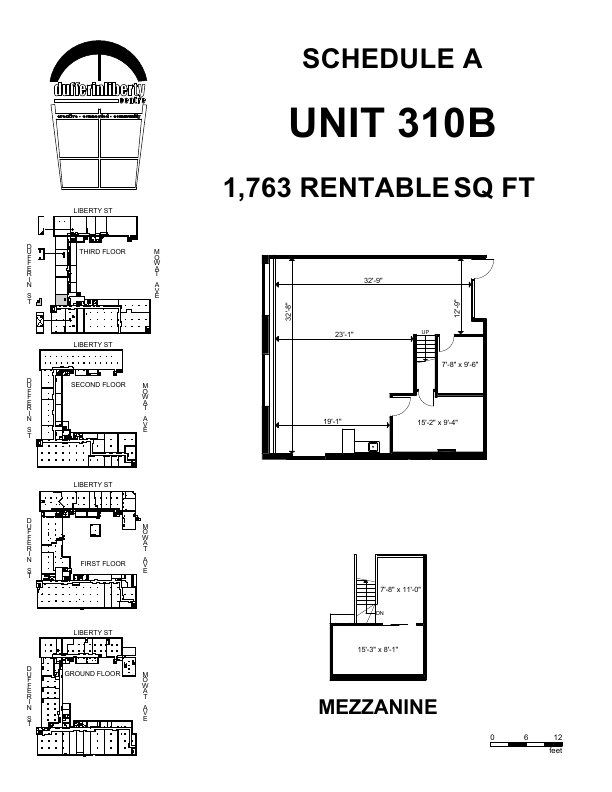 310B - 219D Dufferin Street, Toronto, ON floorplan