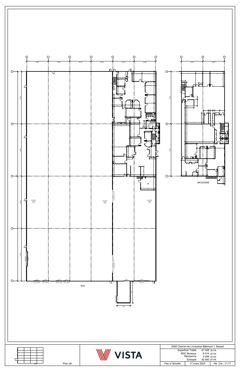 1 - 2095 Rue de l'Industrie, Saint-Mathieu-de-Beloeil, QC floorplan